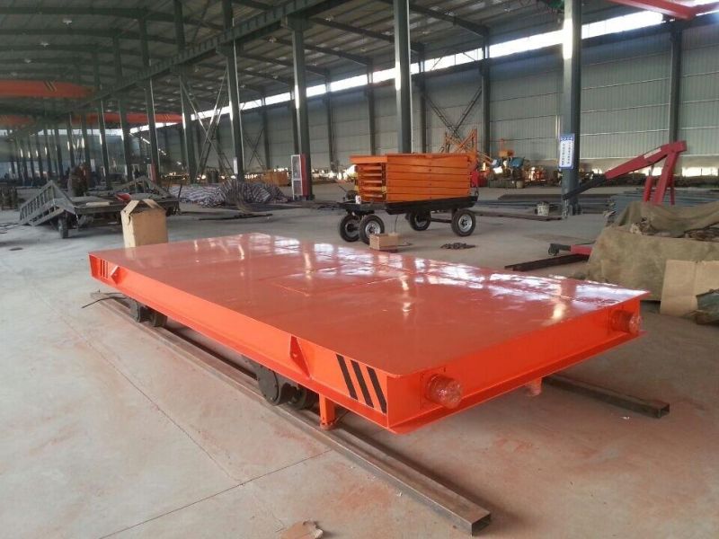 Steerable Rail Transfer Handling Trolley