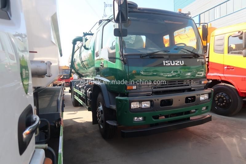 Japan Isuzu 10000liters 12000liters Jetting Vacuum Truck