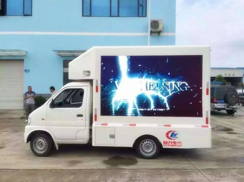 Outdoor Mini Mobile Full Colour LED Advertising Truck for Sale