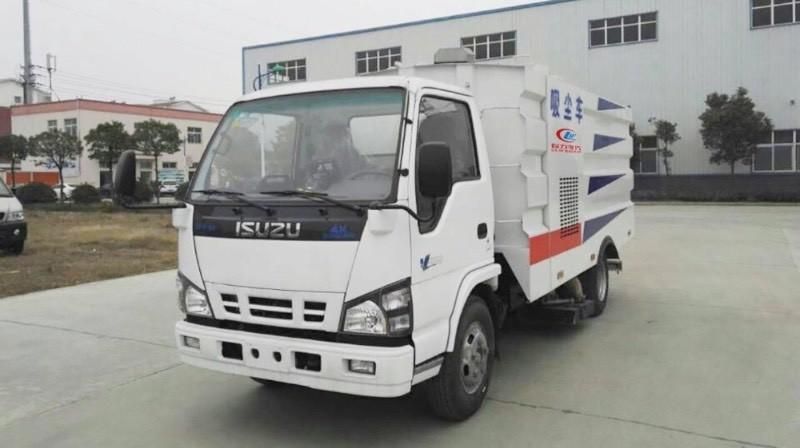 Japan I Suzu 600p Vacuum Cleaning Street Sweeper Truck Sale