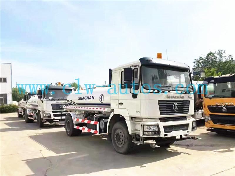 Shacman 10000liters 10cbm 10m3 10tons Water Bowser Truck Water Sprinkler Tank Truck Water Spraying Truck