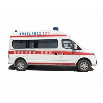 Emergency High Quality Ambulance Transit Saic Maxus V80 Standard Negative Pressure Diesel Ambulance Vehicle