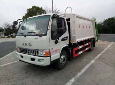 JAC 4ton 6cbm Garbage Collector Compactor Compacting Truck