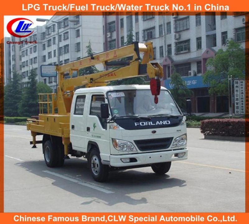 12m Folding Arm Aerial Platform Working Truck for Municipal Engineering