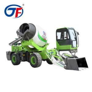 2019 New Year Sales Promotion 3.5 Cube Meter Mobile Self Loading Concrete Mixer