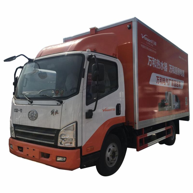 FAW Outdoor Advertising Truck Mobile Stage Truck for Sale