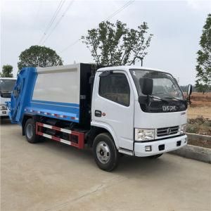 Best Quality 4X2 Dongfeng 5 Tons Waste Garbage Compression Truck for Sale