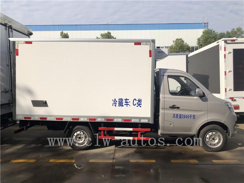 China Brand Changan 4X2 Mini Refrigerated Truck with Refrigerator Unit