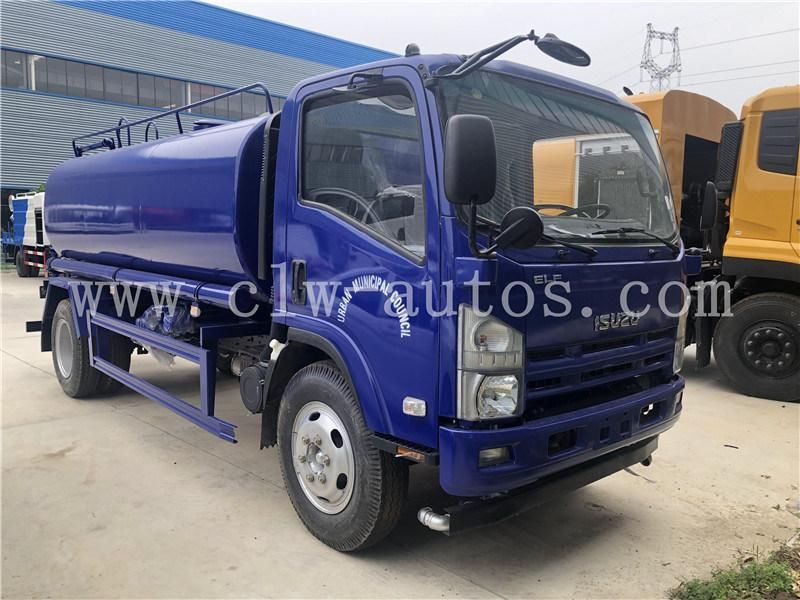 Hotsale Isuzu Elf 10000liters 10cbm 10tons Water Bowser Truck Water Sprinkler Truck for Philippines