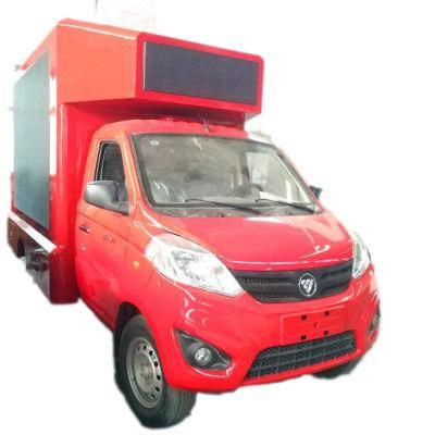 Mini P4 LED Display Truck Foton LED Billboard Van