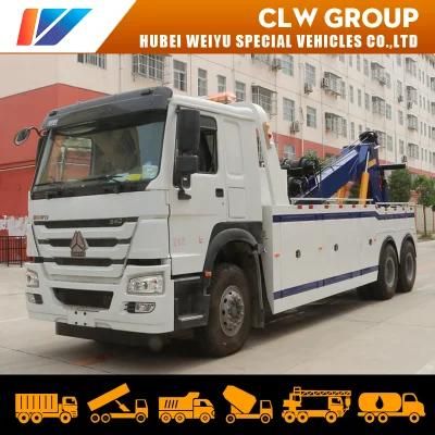 Road Rescue Heavy Duty Towing Wreckers HOWO 40-50 Tons Rotator Recovery Tow Truck