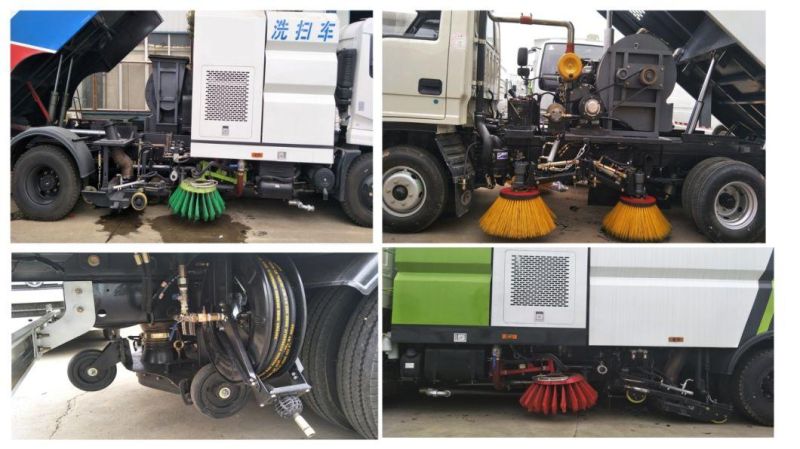 4X2 Jmc Road Cleaning Sweeper Truck Price for Sale
