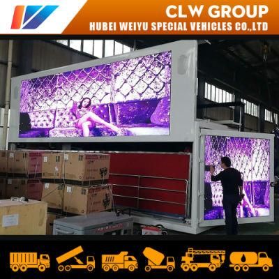 P4/P5/P6 Outdoor LED Advertising Display Screen Truck Upper Structure Box Body SKD Equipment Parts