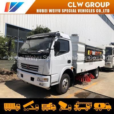 Dongfeng 5m3 Road Sweeper Truck Street Sweeping Waste Management Vehicles
