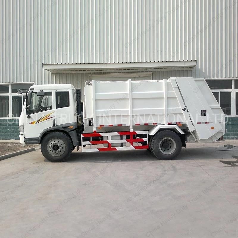 Sinotruk FAW 4X2 10m3 Refuse Garbage Truck