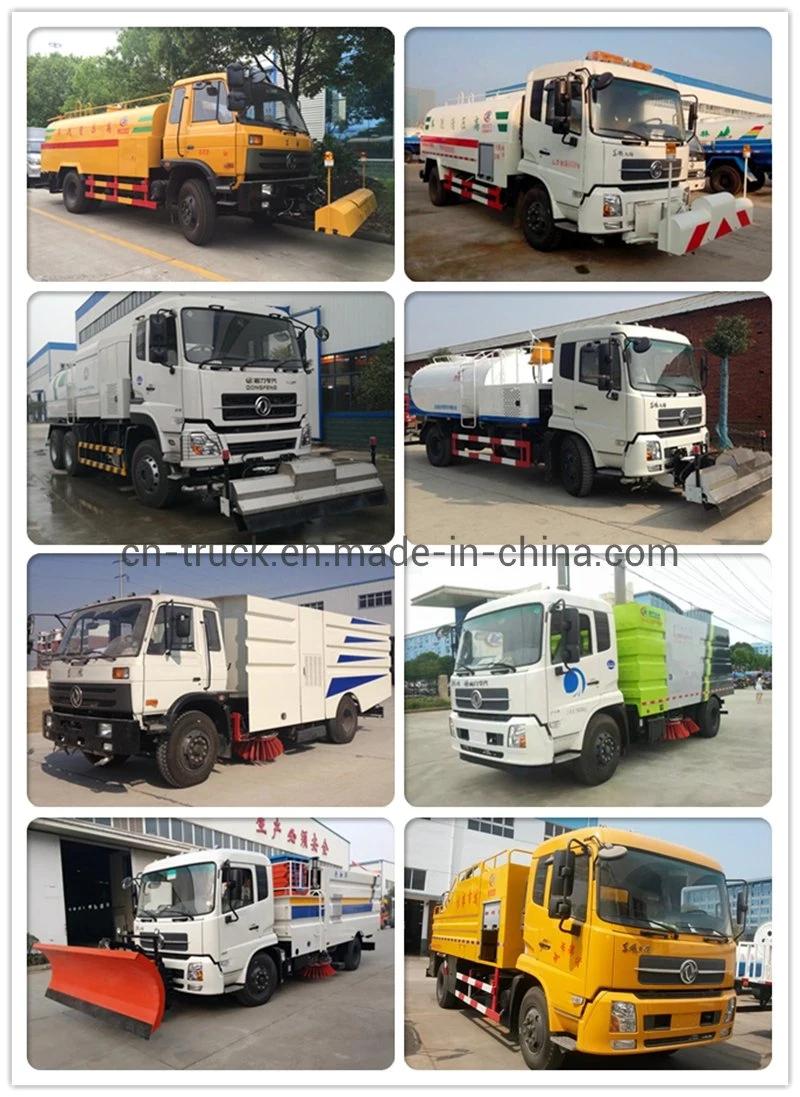 China New Europe V Isuzu 7cbm 8cbm Road Sweeper Truck