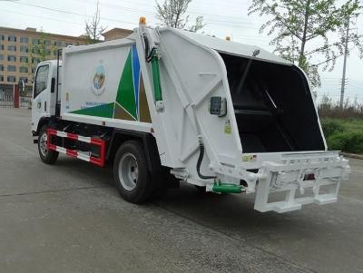 6cbm Isuzu Barrel Tuning Waste Compactor Collection Truck