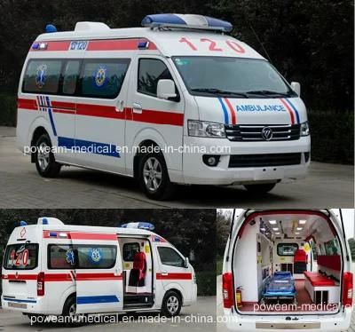 ISO, CE Approval Foton First Aid Ambulance Hospital Car (BJ6549B1)