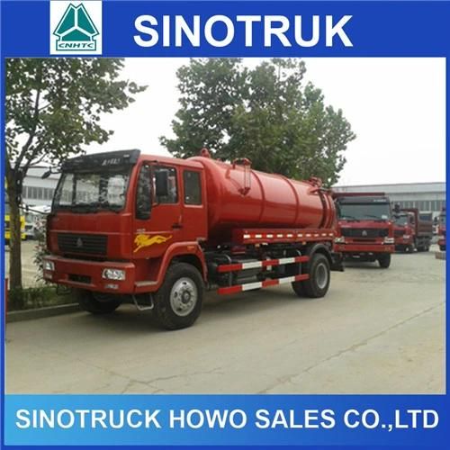 Sinotruk HOWO 14-16ton Vacuum Fecal Suction Truck Sale