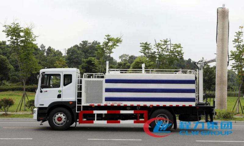 Dongfeng 4X2 10cbm 10000L Guardrail Cleaning Truck Solar Photovoltaic Panel Cleaning Trucks Efficient and Clean Factory Direct Sale