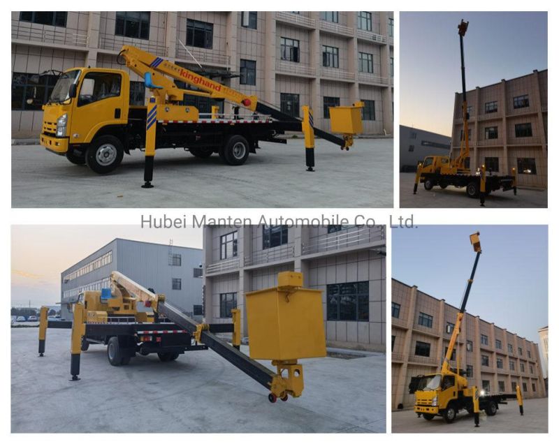 Isuzu 16m 18m 20m 22m 24m 26m 32m Manlift Truck with Aerial Work Platform / Bucket Working /High Altitude Work16/18/20/22/24/26/30/32meter Cherry Pickup Vehicle