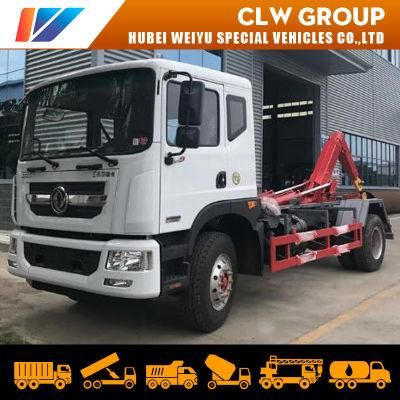 Dongfeng 10ton 4*2 Hydraulic Hook Arm Lifting Refuse Garbage Truck Waste Recycling Truck