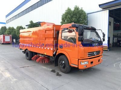 Cheap Price Dongfeng 6m3 8m3 6cbm 8cbm Street Washing Road Sweep Truck