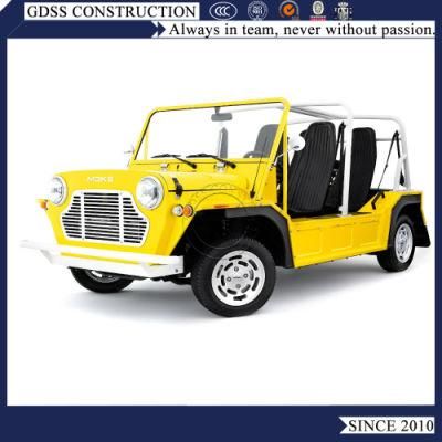 Popular in France Aluminum Body Mini Moke Car Electric Vehicle