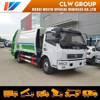 4tons Rear Loader Garbage Collection Vehicle Dongfeng 4cbm Garbage Compactor Truck