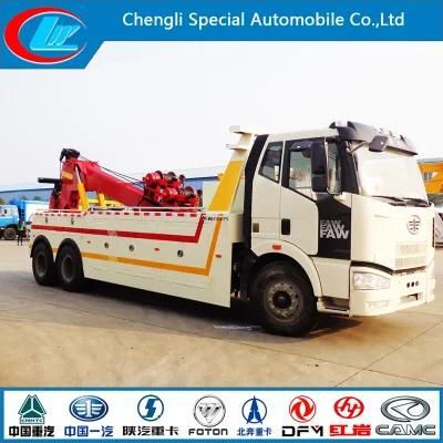 Faw 6X4 Multipurpose Road Wrecker Truck