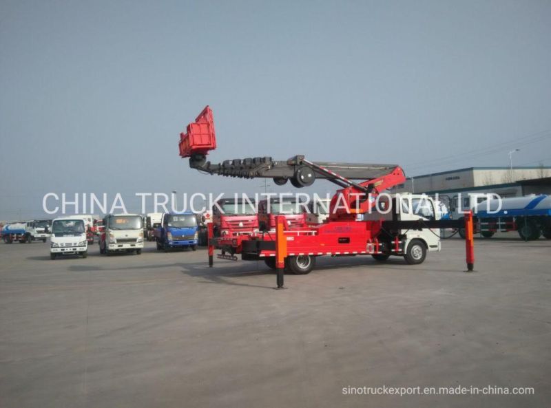 HOWO Sinotruk 4*2 Aerial Work Platform Truck Lift