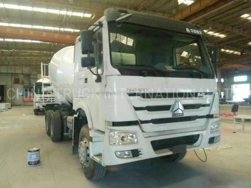 Factory 9cbm Automatic Concrete Mixer Truck / Mortar Mixer