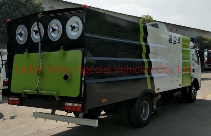 High Quality Dongfeng 5tons Heavy Road Vacuum Street Cleaning Truck 4X2 Dust Suction Sweeper Truck Good Price for Sale