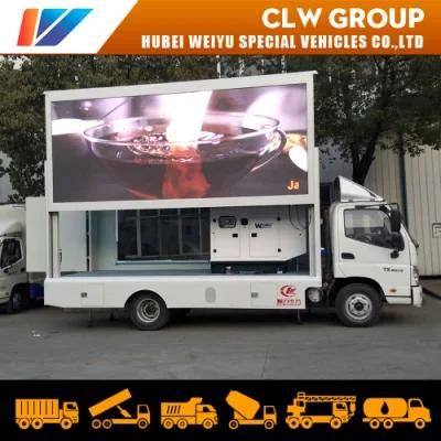 Optional Chasis Brand High Brightness P3/P4/P5/P6 LED Display Screen Truck for Mobile Outdoor Advertising