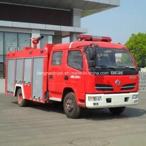 4000 L Dongfeng Water Tank Fire Fighting Truck with Cummins Engine