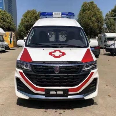 Jinbei Brand New Ambulance Vehicle Stretcher Bottom Price China Car Red White Nude Set Transit Medical Bulk Time Ship Color Wax