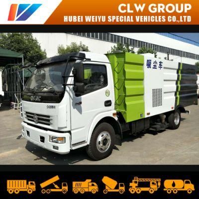 High Quality Dongfeng 5tons Heavy Road Vacuum Street Cleaning Truck 4X2 Dust Suction Sweeper Truck Good Price for Sale