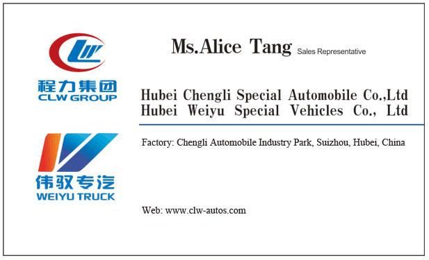 Dongfeng 5cbm/5000L Side Loading Garbage Truck Hydraulic Lifting Garbage Collection Truck Waste Management