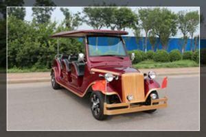 8 12 Seats Battery Powered Electric Tourist Sightseeing Antique Classic Car Roadster