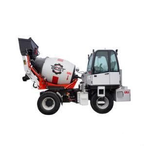 Mini Mobile 1.0 Cubic Self Load Concrete Mixer Truck with Simple Operation