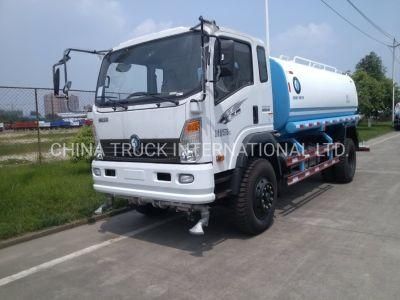 Sinotruk Cdw 4000 Litres Water Sprinkler Tank Truck for Gardening