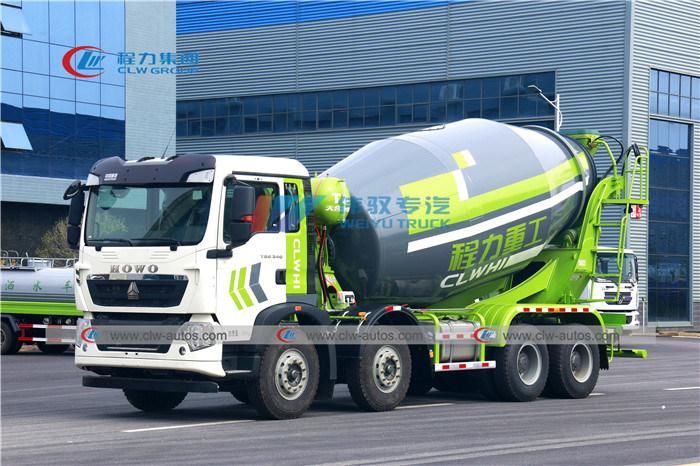 HOWO Concrete Mixer Truck 8X4 Concrete Transport Truck 15cbm 18cbm Mixer Truck