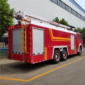 Rising 18m High Sino Water Tower Fire Engine Elevating Fire Truck for Sale
