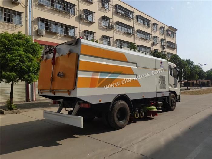 Road Sweeper Truck 16cbm/16m3/16000liters Street Sweeping Truck with 9cbm Water 7cbm Dust Tank