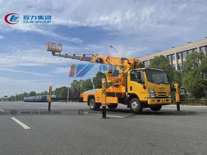 Isuzu 29-Meters Hydraulic Telescopic Aerial Platform Skylift Truck