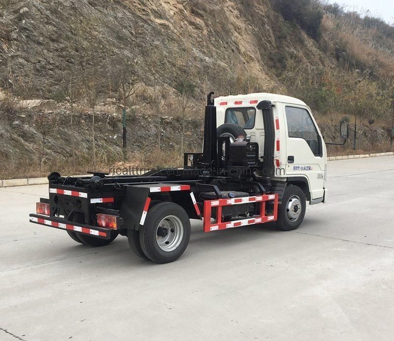 China Distributor Dongfeng New Designe 4X2 2cbm Garbage Compactor Truck