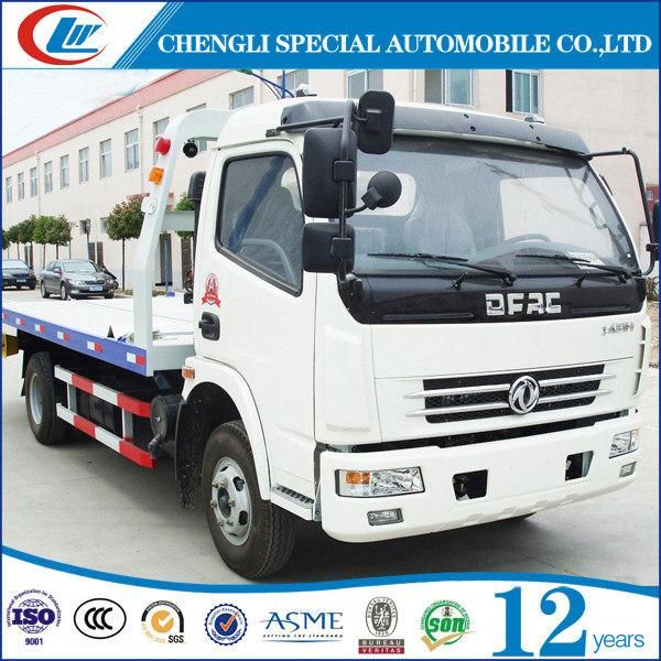 Dongfong 6 Wheels 3t 4t 5t Flatbed Towing Truck