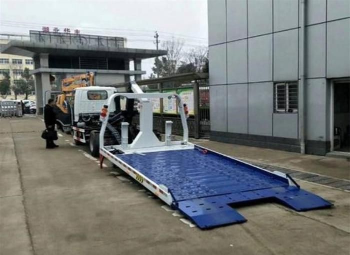 Isuzu 4t/5t Remote Control RC Full Landing Flatbed Low Angle Wrecker Towing Truck Road Rescue Tow Truck