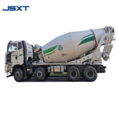 FAW 8*4 Cement Mixing Truck Heavy Duty Conctete Mixer Truck New Customized