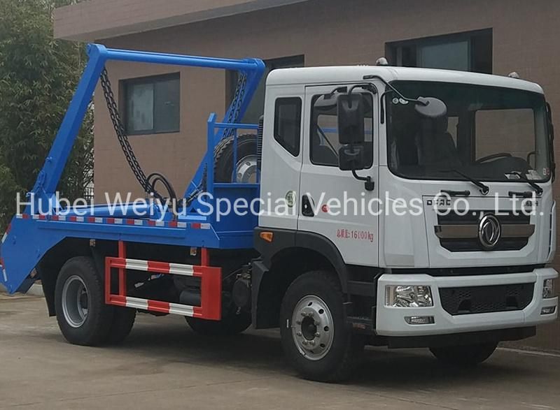 Factory Price Hot Sell 4X2 6/8/10cbm Capacity 4tons-10tons Swing Arm Container Garbage Truck